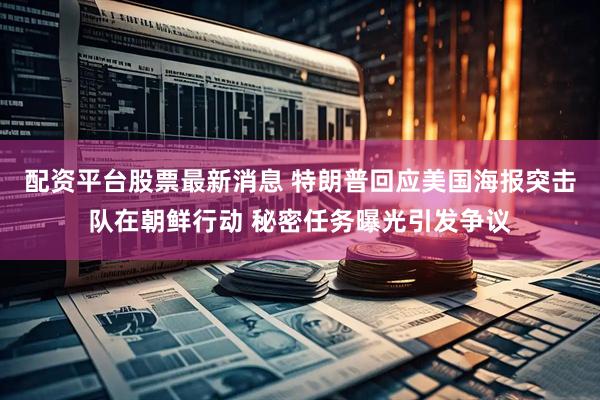 配资平台股票最新消息 特朗普回应美国海报突击队在朝鲜行动 秘密任务曝光引发争议